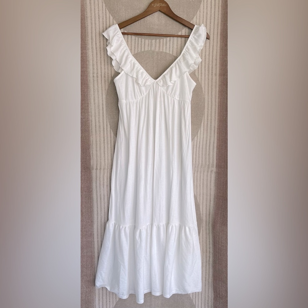 Caution to the Wind Ruffle Night Dress